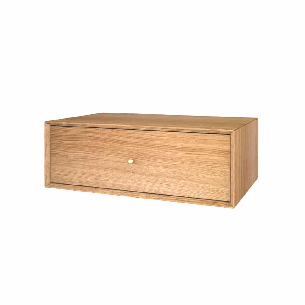 The Wood Box 1958 Sengebord, m. 1 skuffe