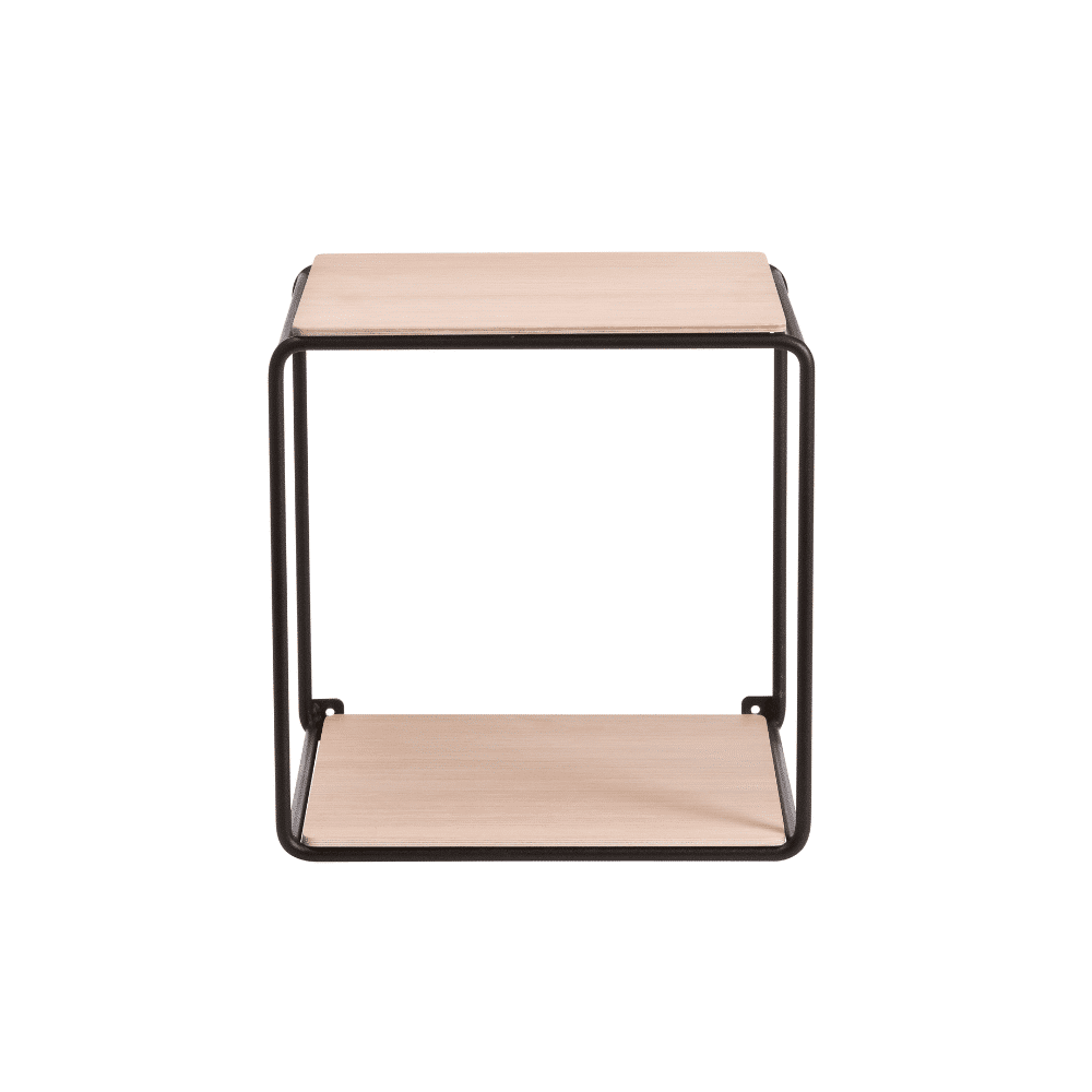 Anywhere Reolsystem - Væghængt reol med hylde i egetræ