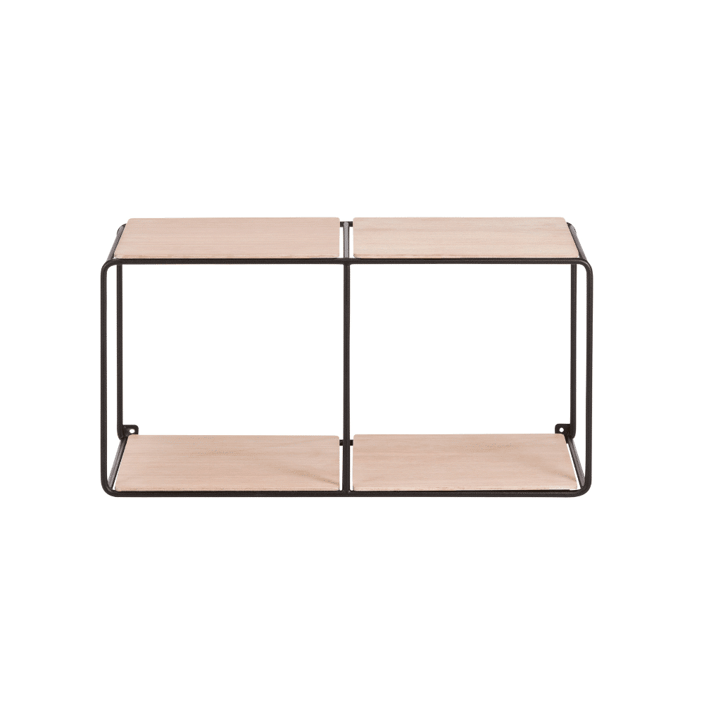 Anywhere Reolsystem - Væghængt reol med hylder i egetræ