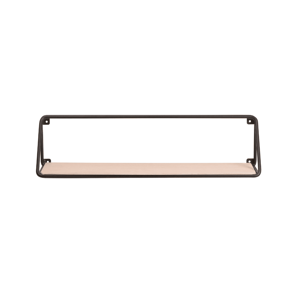 Anywhere Reolsystem - Væghængt hylde i egetræ/stål