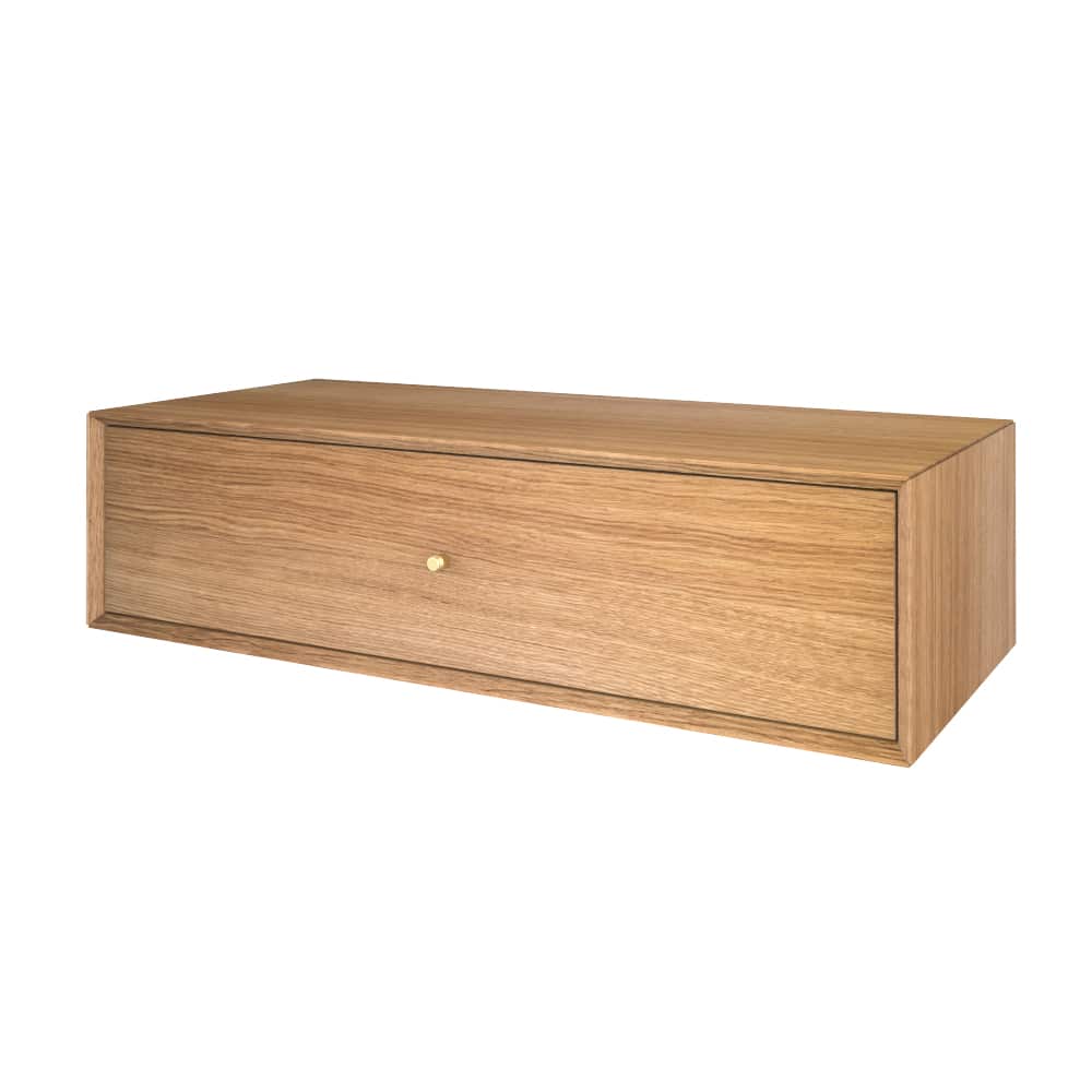 The Wood Box 1976 Sengebord, m. 1 skuffe